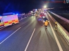 VU mit PKW, A3 Richtung Frankfurt, 17.04.2023